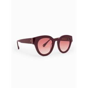 NEW APERÇU EYEWEAR women's le rond sunglasses in bordeaux